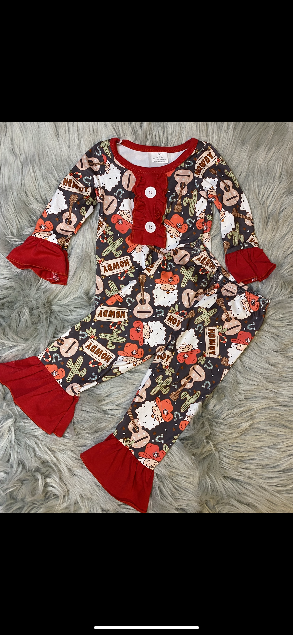 A Western Christmas PJ Set