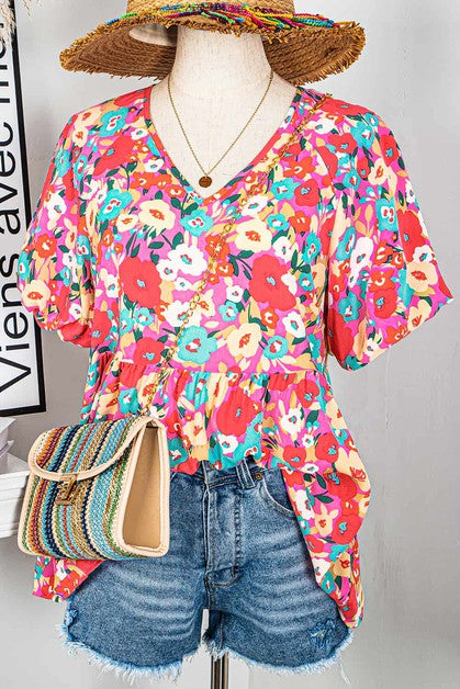 ETA END OF MAY Floral Top