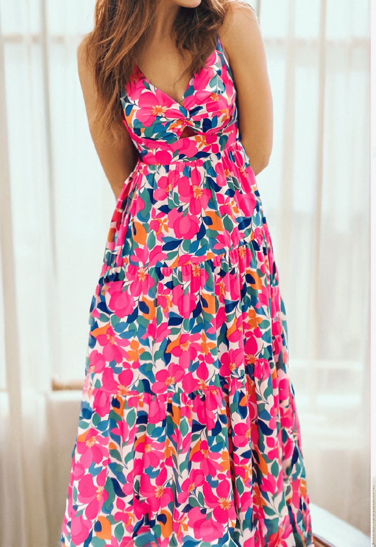 ETA END OF MAY Floral Maxi