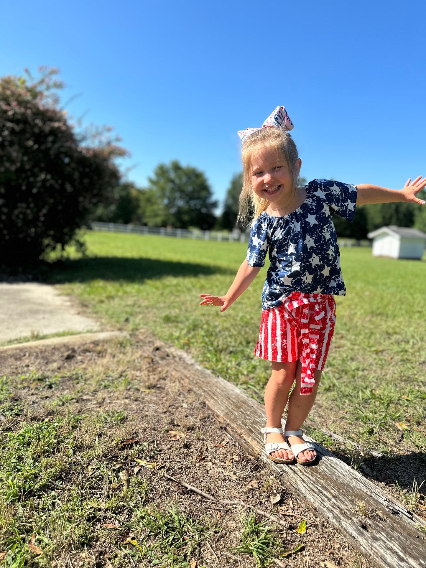 Patriotic Flounce Set