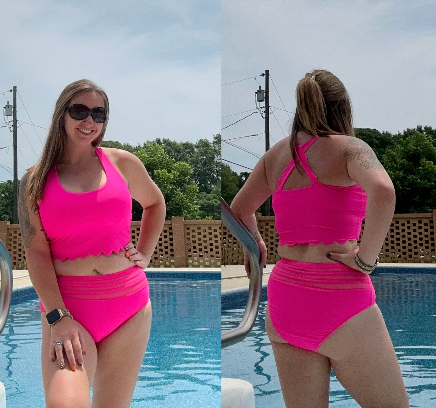 Scalloped Tankini