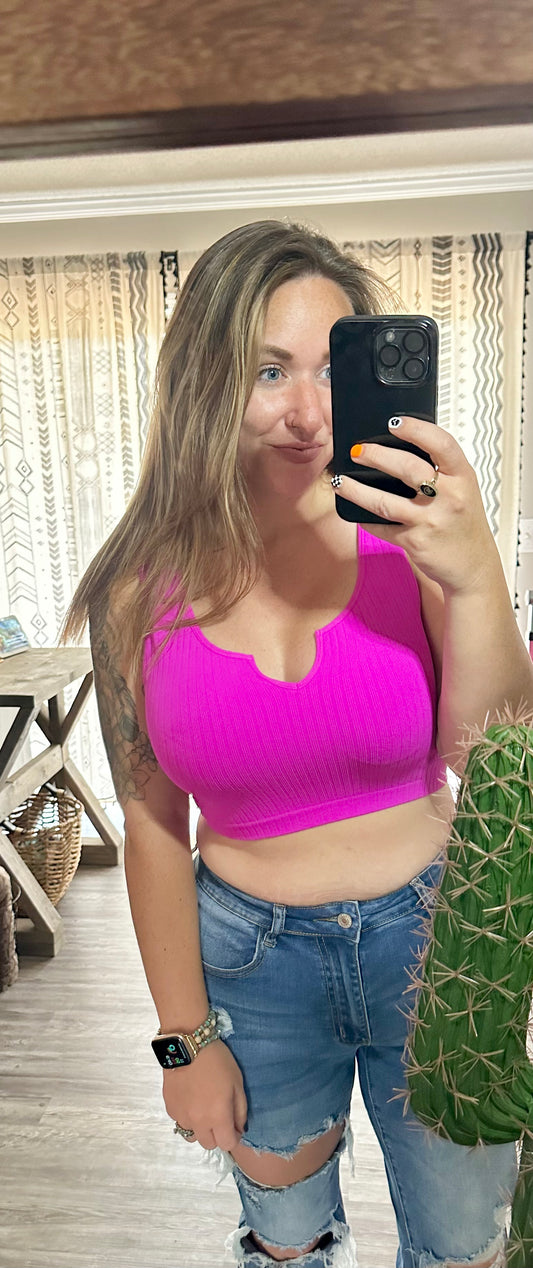 Bright Magenta Bralette