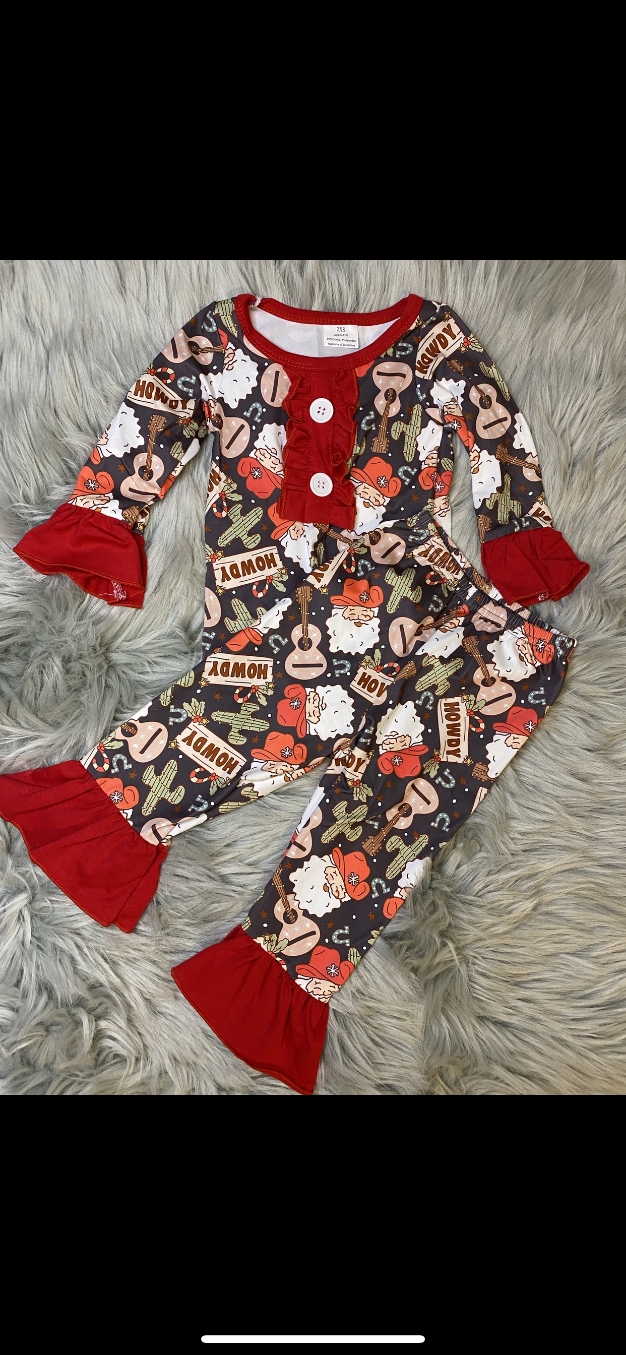 A Western Christmas PJ Set