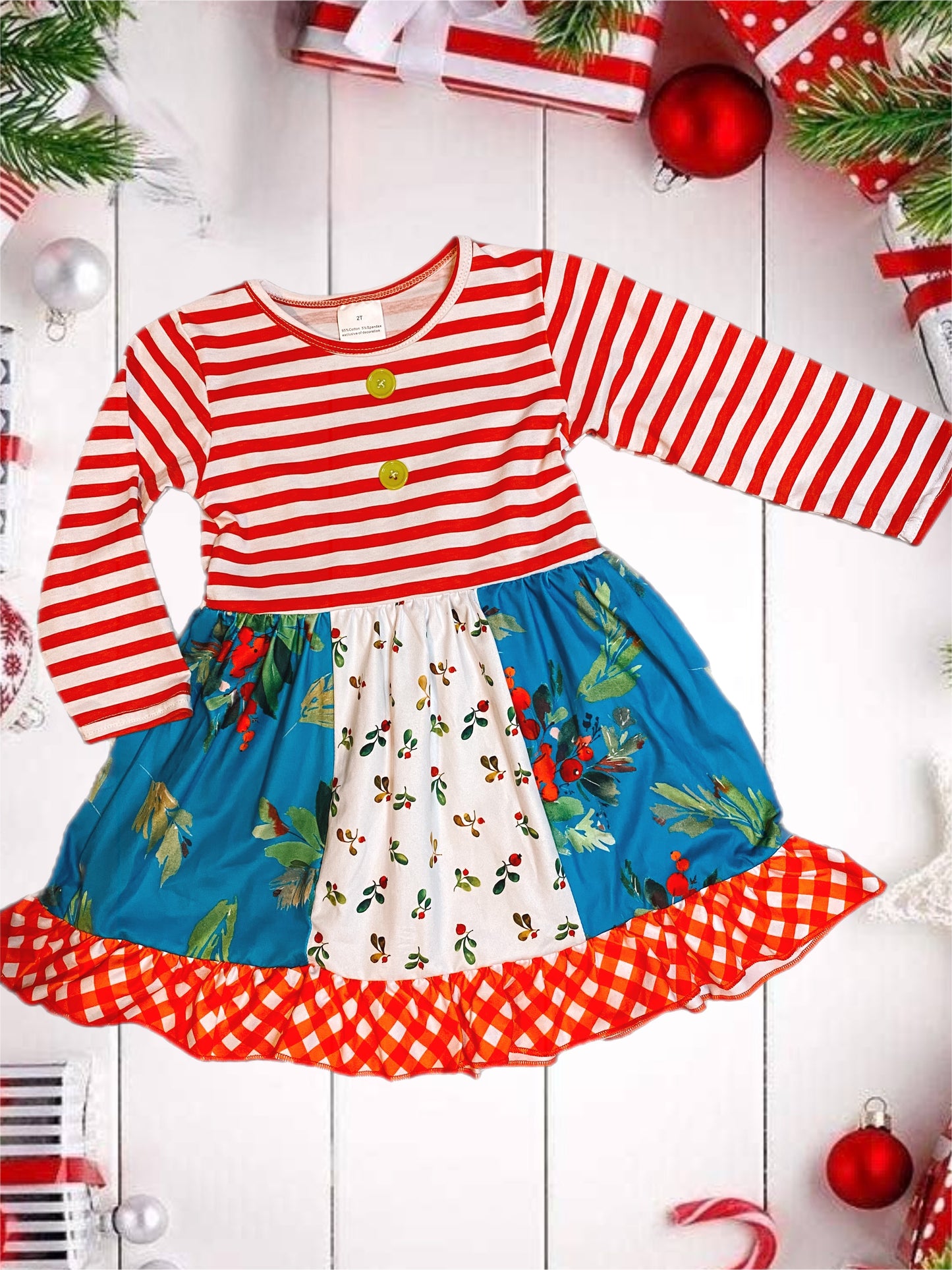 Holly Jolly Twirl Dress