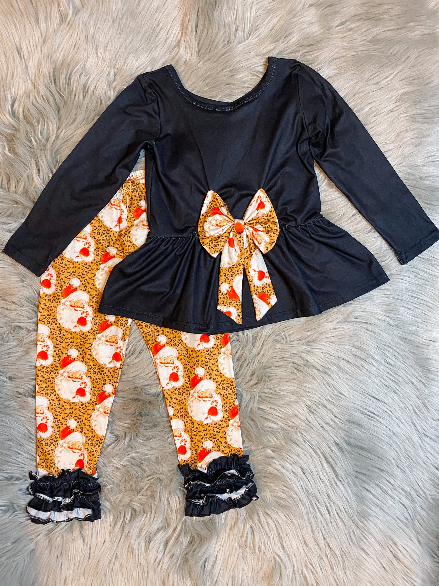 Leopard Santa Set